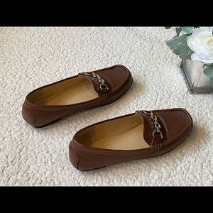 Marc Fisher Women’s Brown Slip On Loafers Size 6.5
